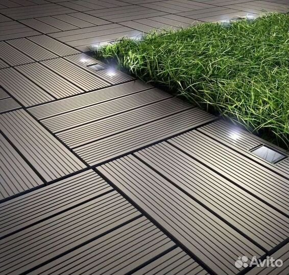 Садовый паркет свое производство