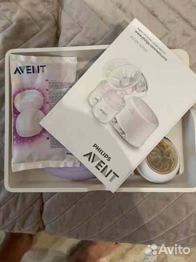 Молокоотсос avent электрический