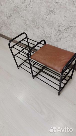 Обувница с мягким сиденьем бу