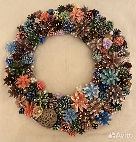 Новогодний и рождественский венок