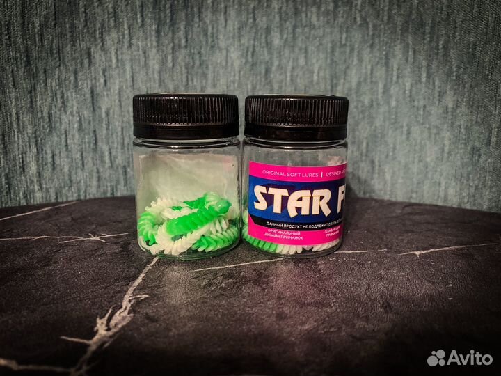 Форелевый силикон Star Fish (Disko Worm)