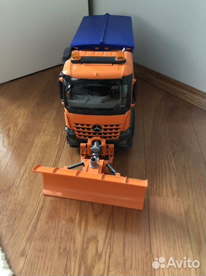 Снегоочистительная машина bruder мерседес брудер