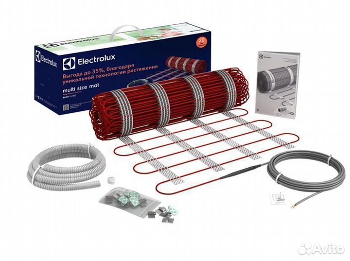 Мат electrolux emsm 2-150-6 (комплект теплого пола