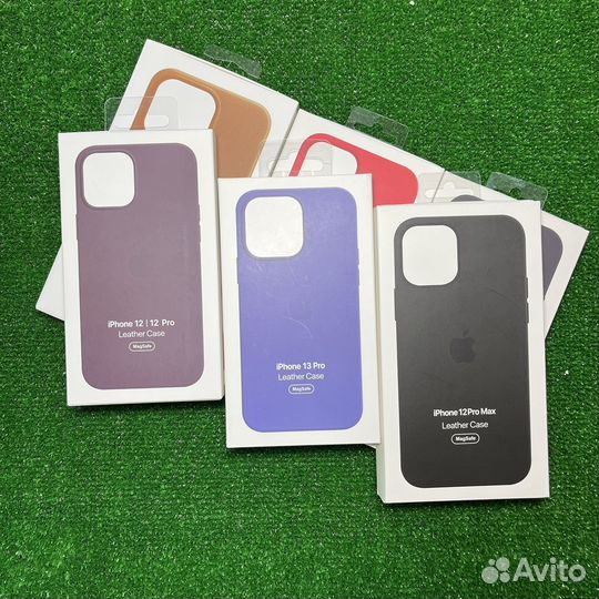 iPhone Leather Case MagSafe на все модели