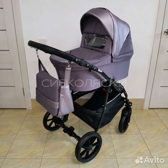 Коляска 2в1 Pituso Nino сиреневый