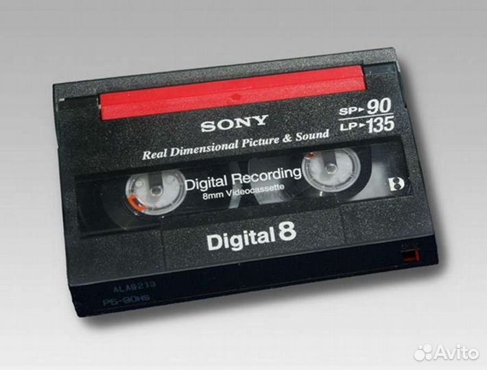 Видеокассеты Digital8 перезапись