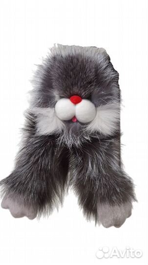 Игрушка из натурального меха Кот