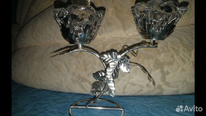 Подсвечник для 2-х свечей 