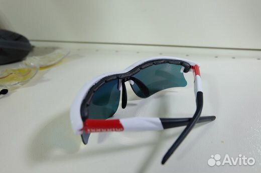 Очки noname wolf racing glases, (White/Red)