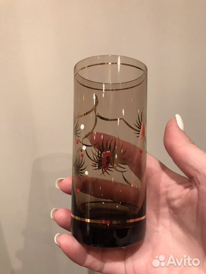 Хрустальные стаканы Богемия 60-70 х г. СССР