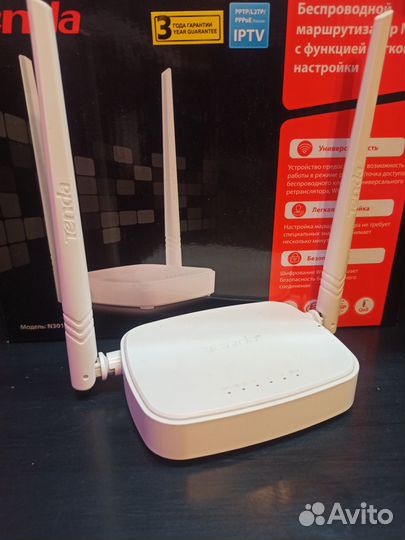 Wifi роутер tenda n301