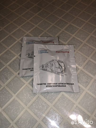 Салфетка спиртовая Ласточка