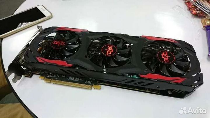 Видеокарта rx 570 4gb red devi