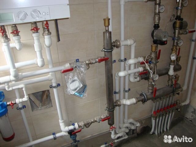 Отопление. Сантехнические работы