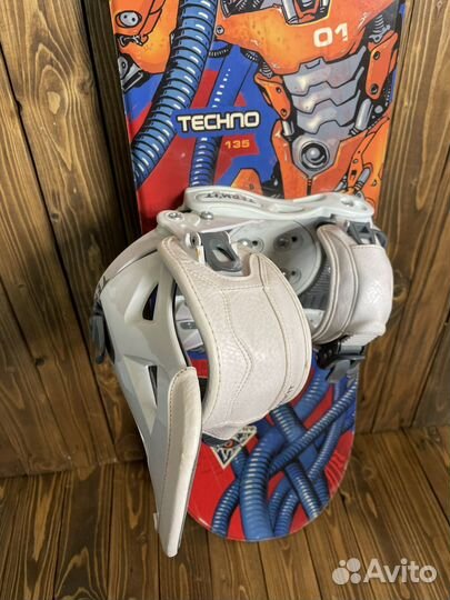 Сноуборд комплект Black Fire + крепления + боты