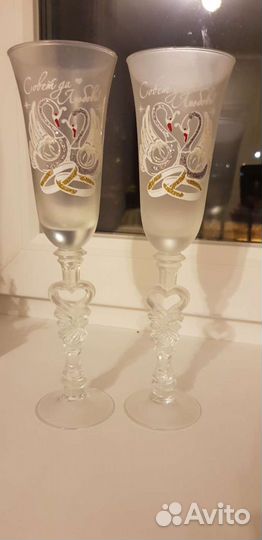 Свадебные бокалы