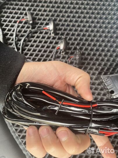 Светодиодные габариты в решотку радиатора