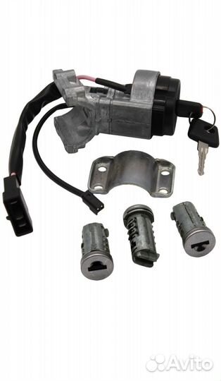 Замок зажигания ваз 2190 в сборе с личинками