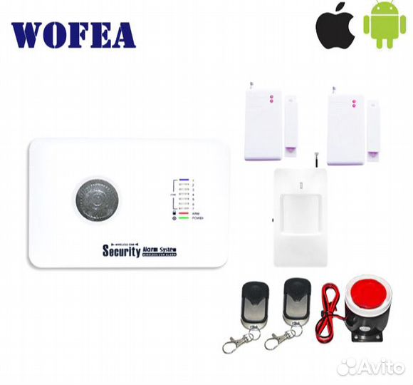 GSM система охранной сигнализации для дома wofea