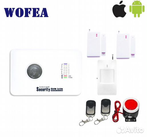 GSM система охранной сигнализации для дома wofea