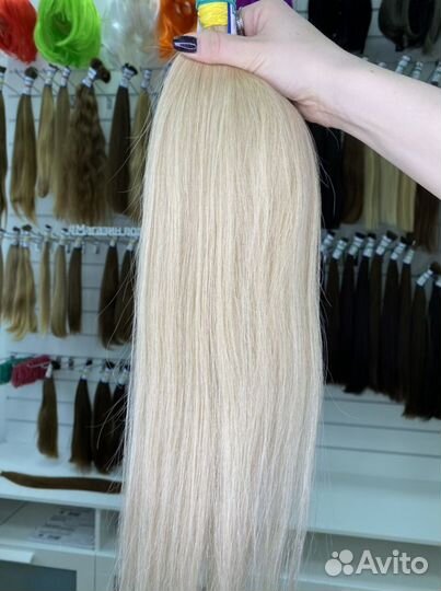 Волосы для наращивания славянка