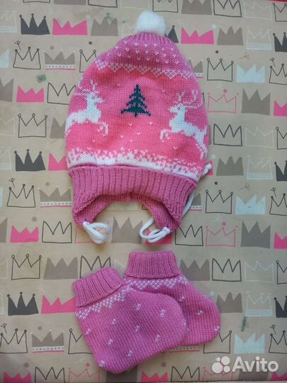 Шапка детская для девочки