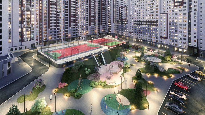 Квартира-студия, 25 м², 16/22 эт.