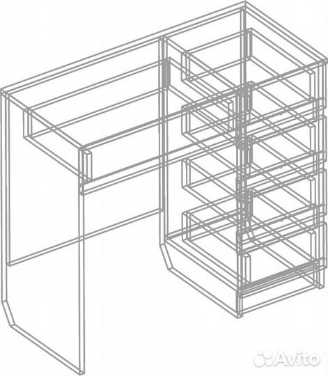 Стол гримерный-2