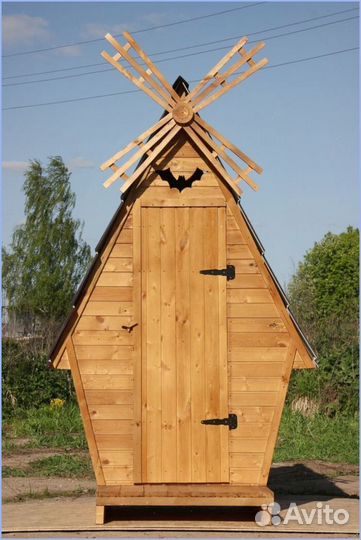 Дачный туалет с дельфином гтф 432