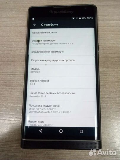 Телефон BlackBerry STV100-3