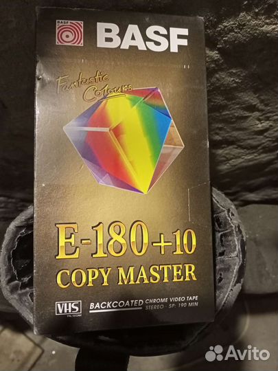 Видеокассета basf E-180 новая