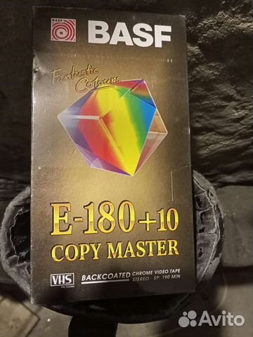 Видеокассета basf E-180 новая