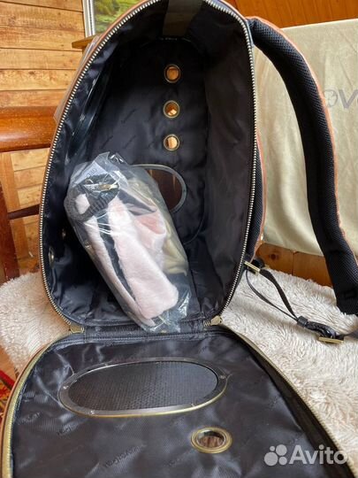 Люксовая переноска-рюкзак для питомцев CloverPet