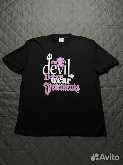 Футболка vetements the devil