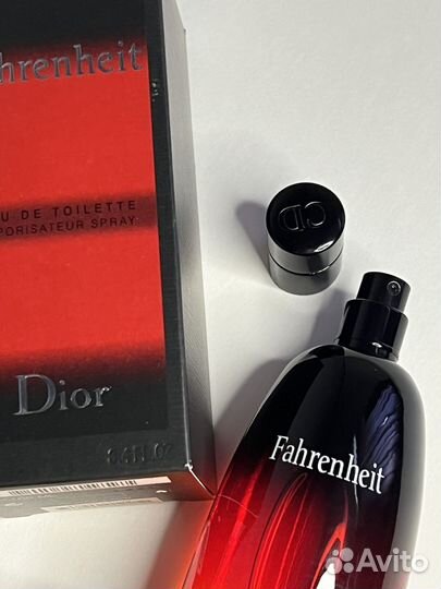 Туалетная вода christian dior Fahrenheit 100мл