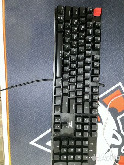 Игровая механическая клавиатура zet gaming blade