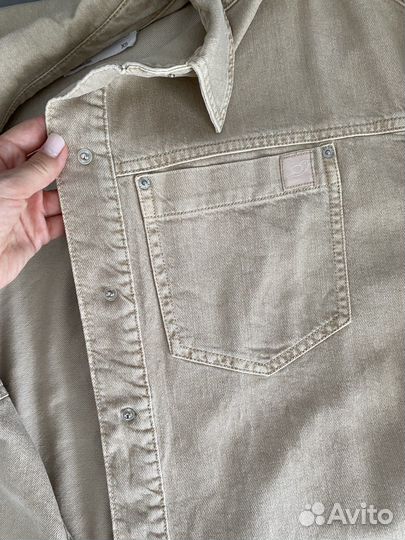 Джинсовая рубашка oversize Befree (xs)