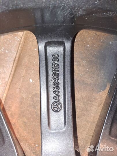 Оригинальные колеса Mercedes G-class W463 R20 AMG