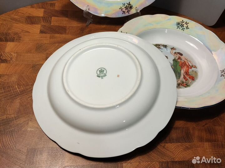 Тарелки фарфор из гдр 