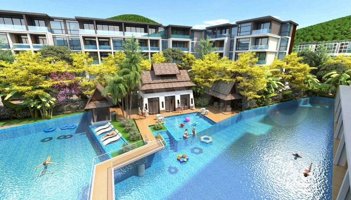 Квартира-студия, 36,9 м² (Таиланд)