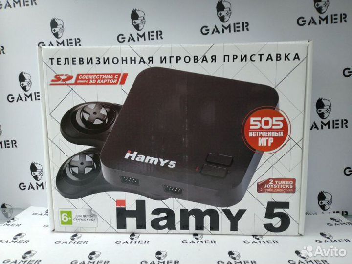Hamy 5(505 Встроенных игр) Classic Приставкa