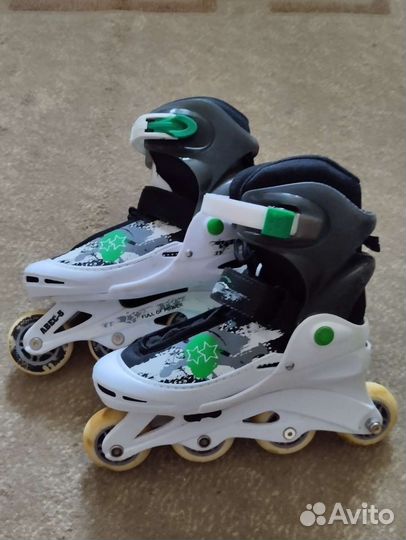 Роликовые коньки детские раздвижные