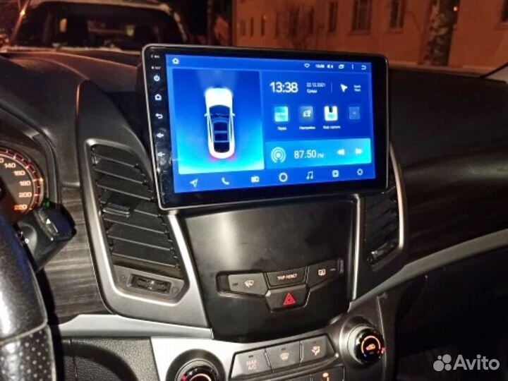 Магнитола SsangYoung Actoin Android IPS DSP