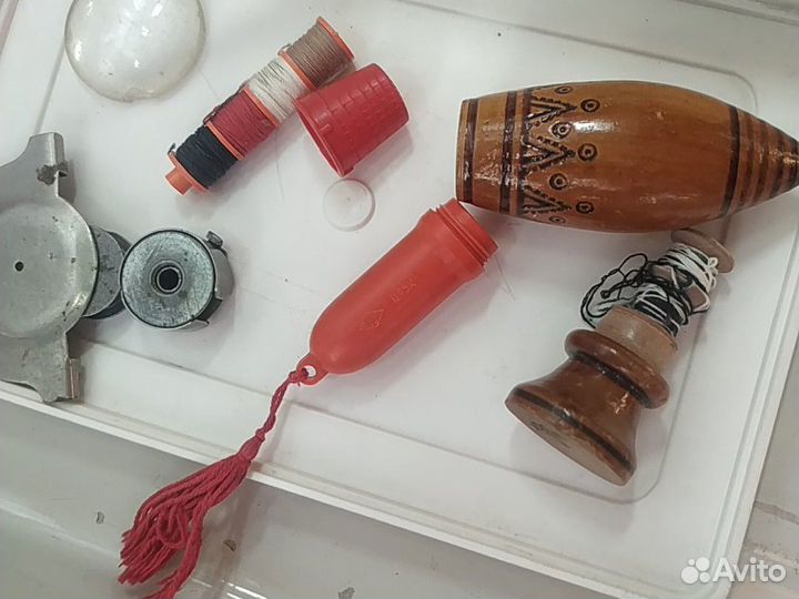 Ножницы, нитки, игольницы СССР