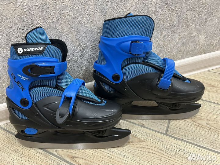 Коньки детские раздвижные 34-37 размер