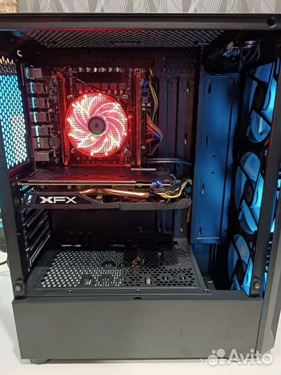 Игровой компьютер E5 2670v3/ RX580 8Gb/16Gb/SSD256