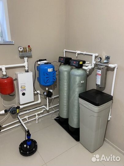 Монтаж фильтров для воды