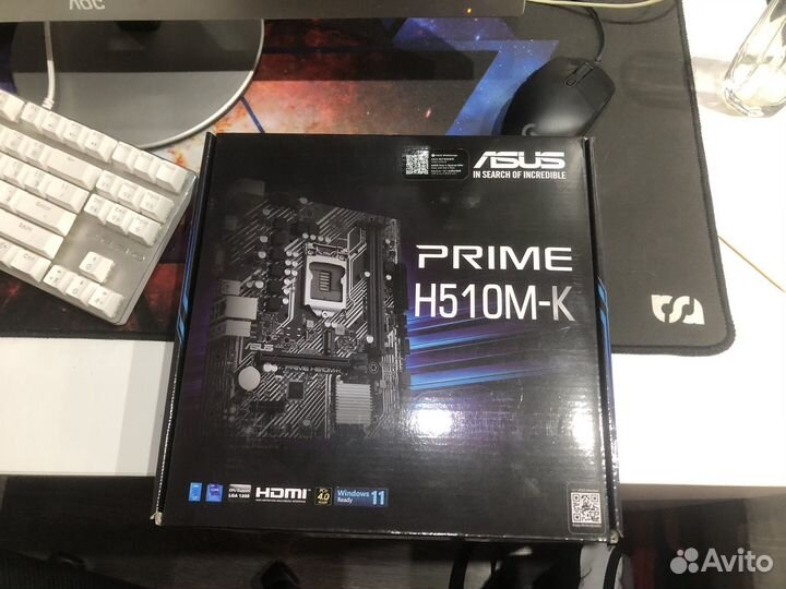 Материнская плата asus h510