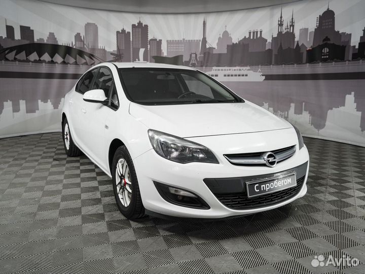 Opel Astra 1.6 AT, 2014, 168 000 км
