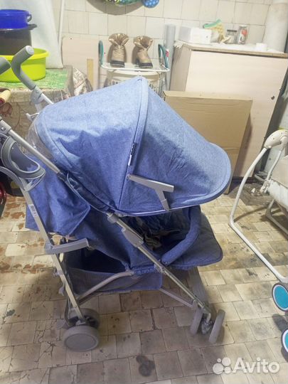 Прогулочная коляска трость бу